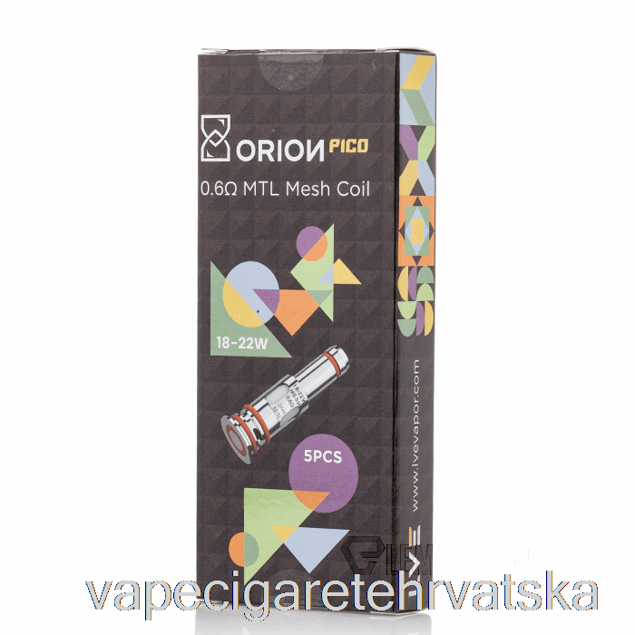 Vape Hrvatska Lve Orion Pico Zamjenske Zavojnice 0.6ohm Pico Mrežaste Zavojnice